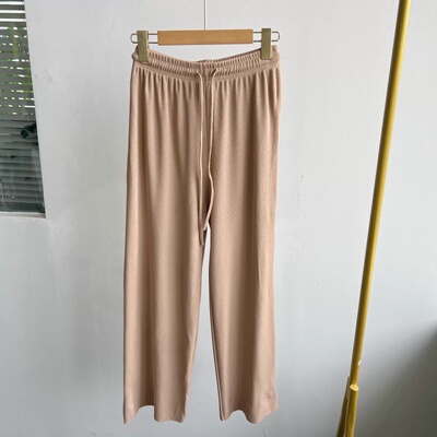 西1-59推荐！都给我拍夏鳄家舒服的凉凉裤高弹冰丝太凉快！Y26-3