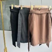 花苞裙半身裙简约时尚 高腰职场气质修身 百搭潮流H10 新款 微瑕秋装