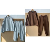 Z26 松紧高腰休闲裤 男女都能穿加绒高克重卫衣 67质感十足