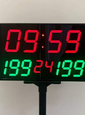 篮球比赛电子记分牌倒计时24秒