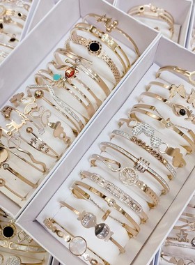 手镯韩版不锈钢手环时尚女热卖