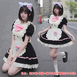 女仆装cos可爱女佣女装大佬lolita连衣裙二次元洛丽塔cosplay服装