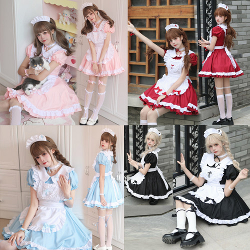 大码洛丽塔lolita可爱女仆制服装