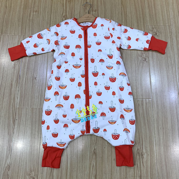 Hallmark贺曼宝宝睡袋秋冬夹棉幼儿童分腿睡袋防踢被睡衣HH3N10C1