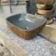 惠安石头洗手盆复古鹅卵石台上盆天然石材洗脸盆艺术盆洗面盆天然
