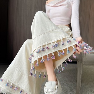 胖mm2 阔腿裤 300斤高腰显瘦直筒裤 新款 女2025春秋季 飞小源大码