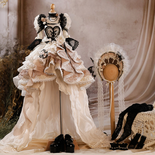 后花园 官服 4分bjd娃衣 塔莉娅 废土欧风 月季 莫奈