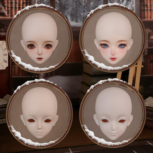 限时4.10~4.15  GEM炉边书影 4分男娃珀尔&女娃薇拉 素头/带妆头