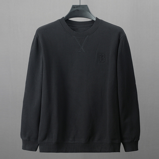 王炸牛货！100全棉 秋冬加绒加厚2024新款宽松大码套头外套卫衣男