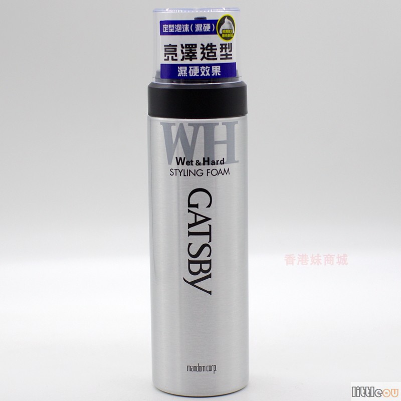 Гонконгская версия пенки для укладки Japan Gatsby Jasper styling foam, стойкий мусс для укладки, сверхпрочная, стойкая к воздействию влаги 185 г