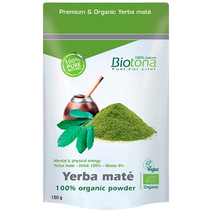 开与花 比利时biotona马黛茶粉150g解腻提神安神