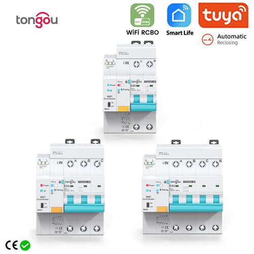 涂鸦WIFI智能计量断路器24P带与