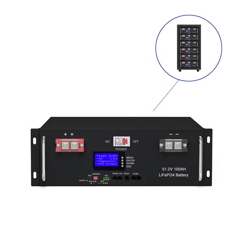 48V100AH机架式锂电池磷酸铁锂电池太阳能光伏离网储能系统U箱 电子元器件市场 电池盒/电池座/电池配件 原图主图