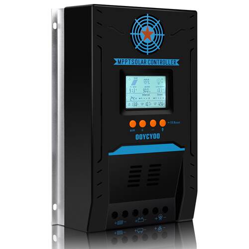 跨境MPPT100A太阳能充电控制器12
