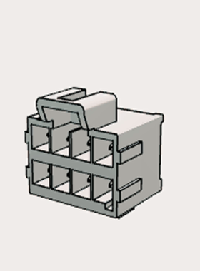 Molex正品线对板1722982108/172298-2108