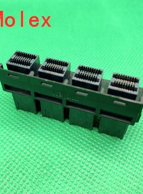 Molex正品76867-1013 1X4 光纤头 144P 热销连接器