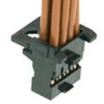 1510140018 Latch Lock，Receptacle 2 18pin 压接 黑色 面板安装