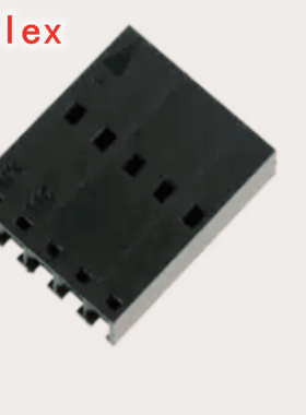 Molex正品线对板50579005/50-57-9005黑色3P间距2.54mm压接外壳
