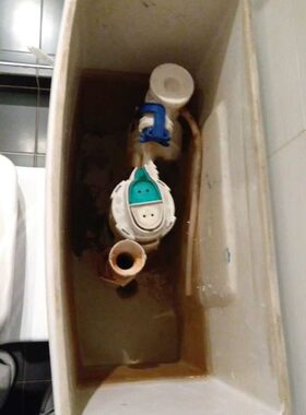 贝朗马桶配件 贝朗BRAVAT马桶进水阀 排水阀
