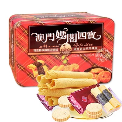 妈阁饼家饼干四宝凤凰卷鸡蛋卷