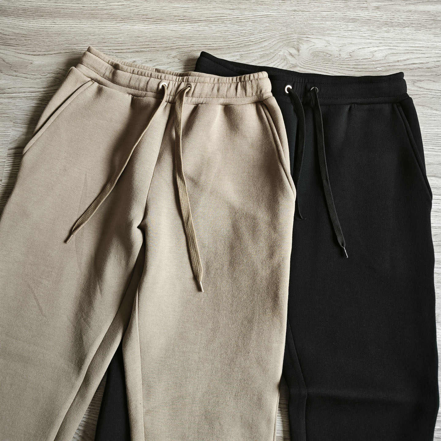 白菜价 外贸出口日单尾货 品质极好 宽松显瘦松紧腰长裤 收口卫裤