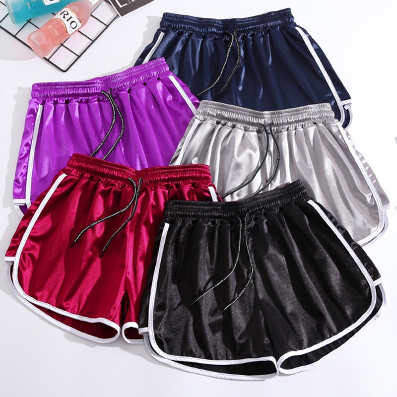 跑步运动短裤女夏宽松大码胖mm阔腿热裤子学生高腰休闲居家睡裤女在类目 女装/女士精品, 裤子, 休闲裤中 - 来自Buy2taobao.com提供专业的淘宝代购服务