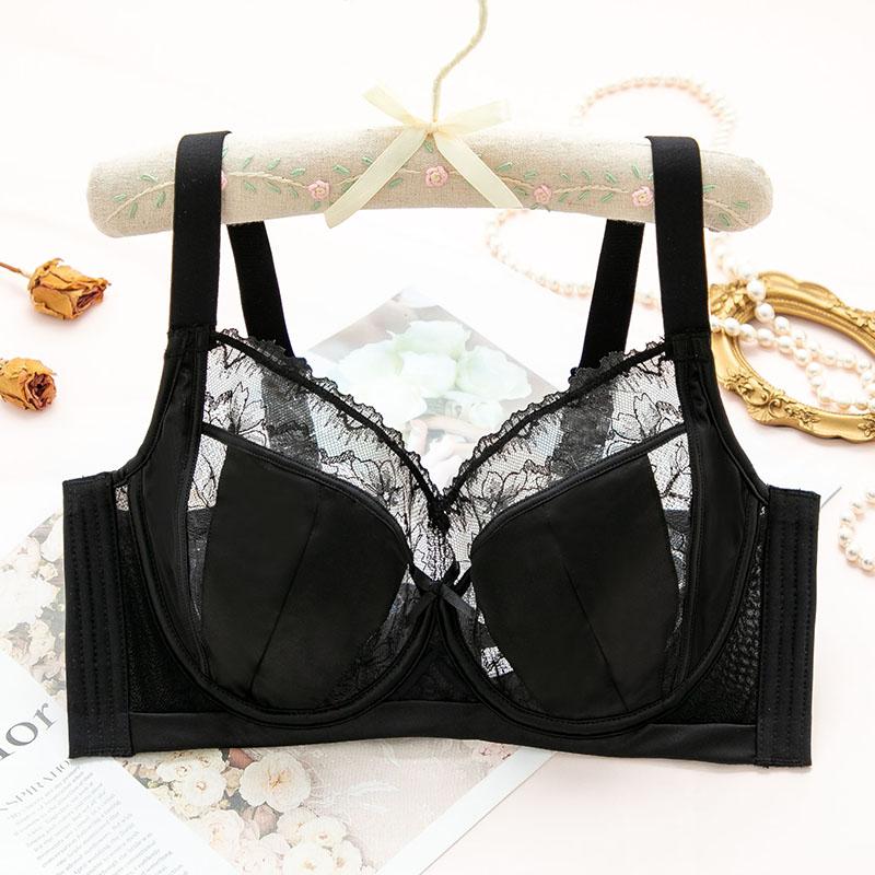 光面软钢圈大胸显小内衣防下垂