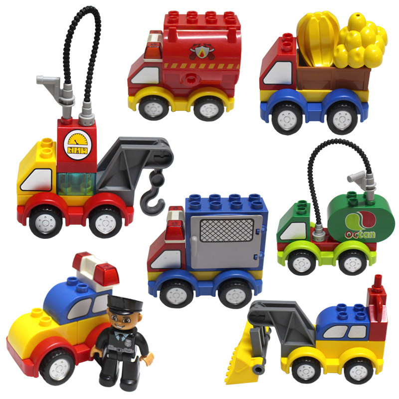 果十兼容大颗粒汽车停车标积木3-6岁男宝宝儿童益智玩具散装配件4,玩具/童车/益智/积木/模型,普通塑料积木,淘宝优惠券,粉丝福利购,淘宝优惠卷