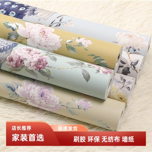 奥斯龙加厚无纺布立体浮雕墙纸