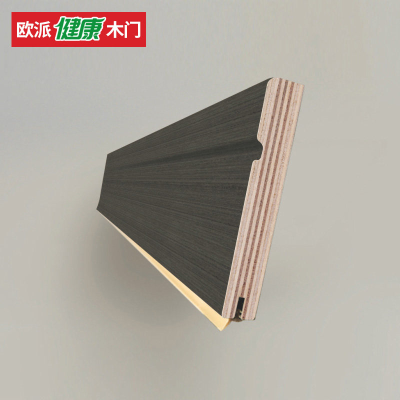 欧派踢脚线烤漆复合多层木门同色图片