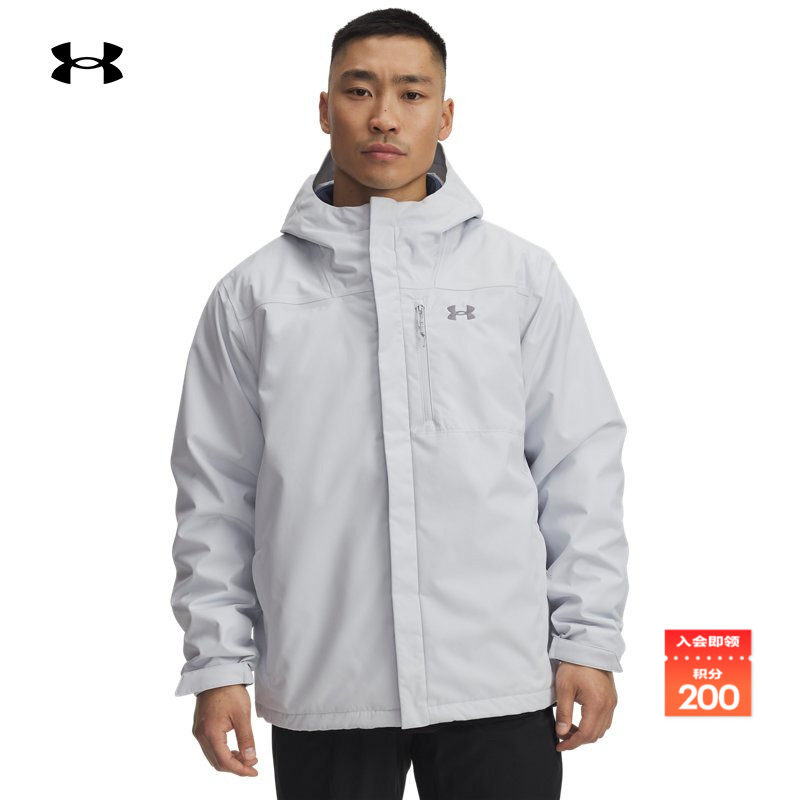 安德玛官方UA秋冬Porter男子三合一户外运动夹克1371585