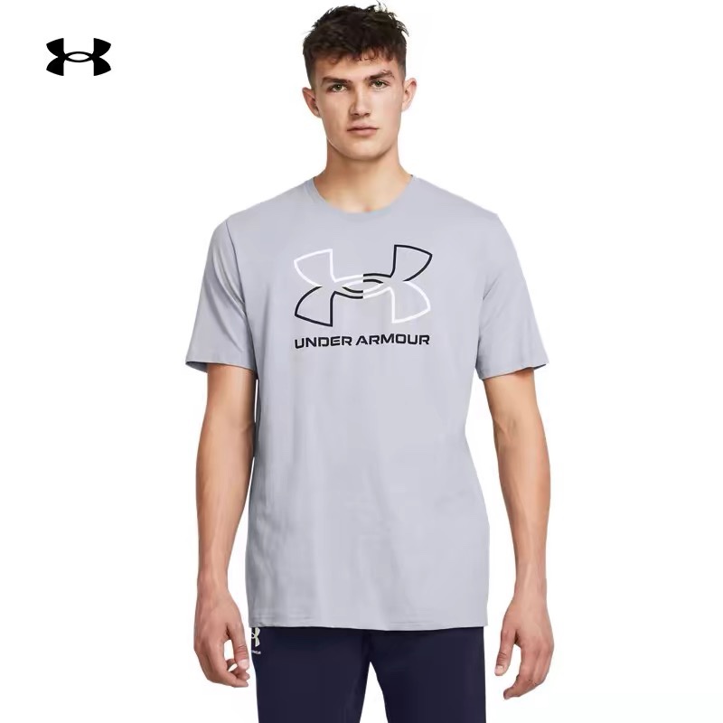 安德玛官方UA春夏Foundation男子训练运动短袖T恤1382915