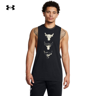 Project Rock强森男子训练运动背心1386912 新品