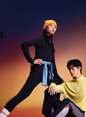 安德玛官方UA秋冬U Flashback男女情侣网眼运动休闲鞋6010491