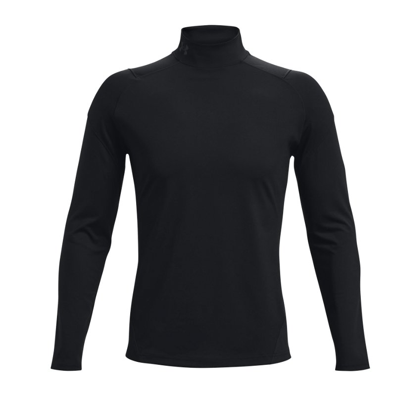 安德玛男子高领训练运动长袖T恤