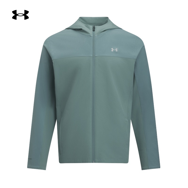 安德玛官方UA Velociti Pro Storm男轻质跑步运动夹克外套6005897