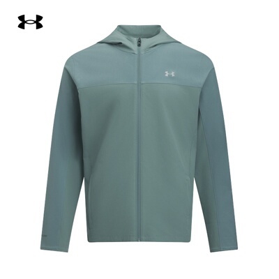 安德玛官方UA Velociti Pro Storm男轻质跑步运动夹克外套6005897