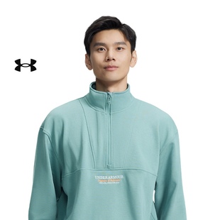 安德玛官方UA秋冬OG 4拉链卫衣6010095 96男子宽松运动休闲1