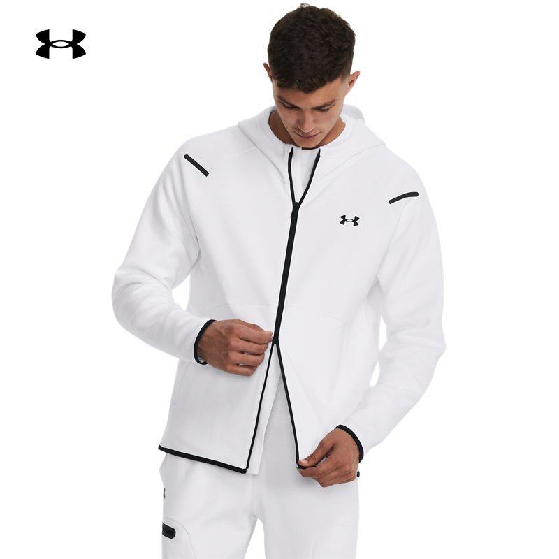 安德玛官方UA秋冬Unstoppable男子抓绒训练运动运动外套1379806