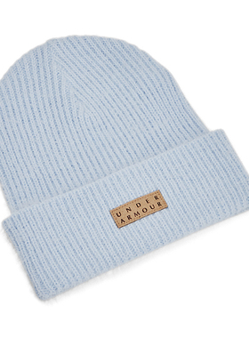 安德玛UA秋冬Halftime男女情侣轻质训练运动针织帽1386635