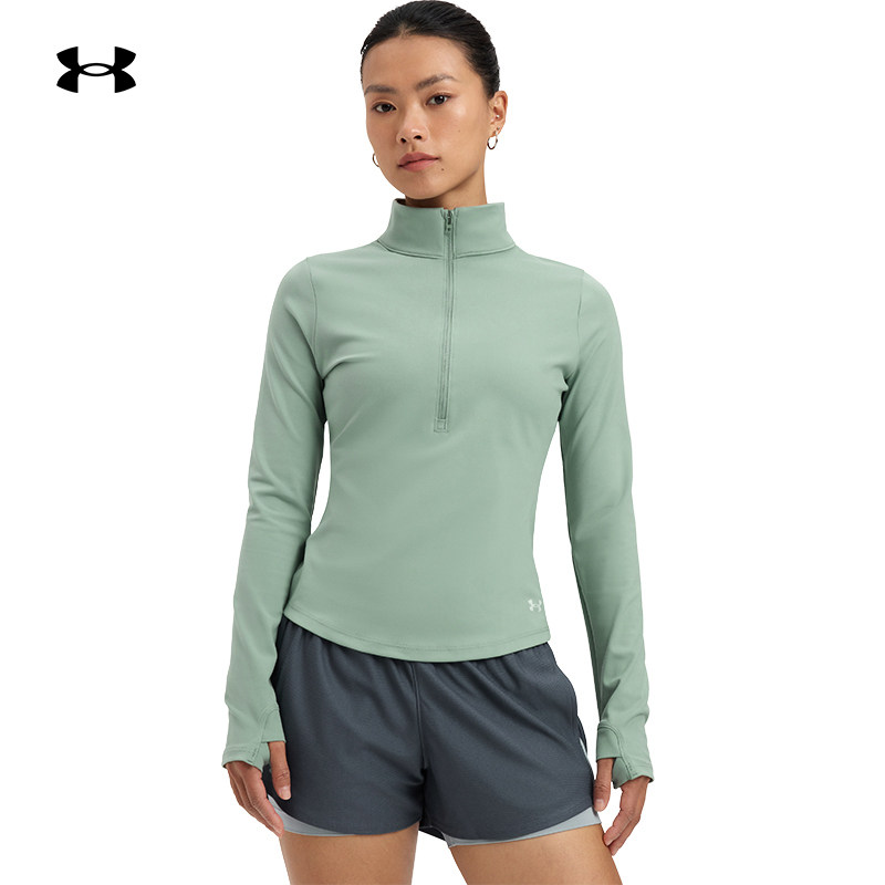 安德玛官方UA秋冬Motion女子亲肤训练运动长袖T恤1389789,运动服/休闲服装,运动T恤,淘宝优惠券,粉丝福利购,淘宝优惠卷