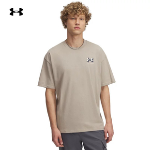 UA春夏Heavyweight男子高克重运动休闲短袖T恤1387285