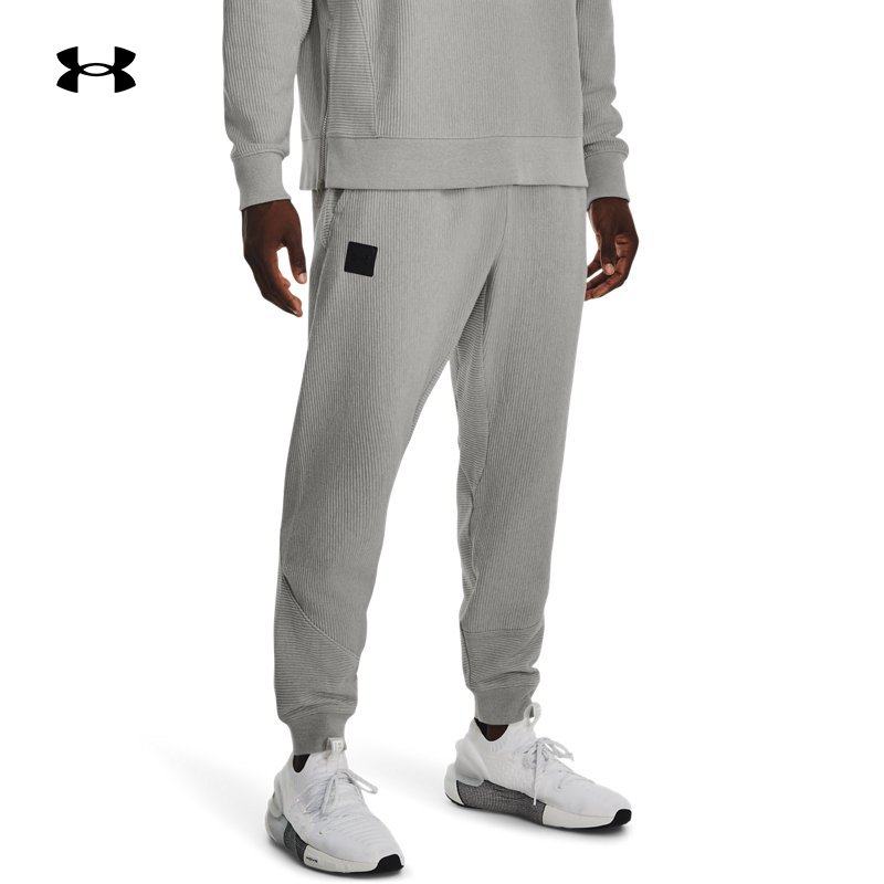 安德玛官方ua秋冬ottoman男子慢跑抓绒训练运动长裤1373879