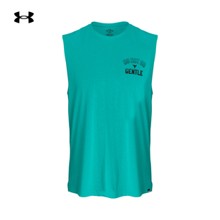 安德玛官方UA秋冬Project Rock强森男子训练运动背心1381182