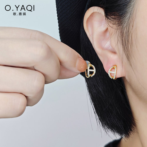 简约小巧OL猪鼻子无耳洞耳夹耳扣