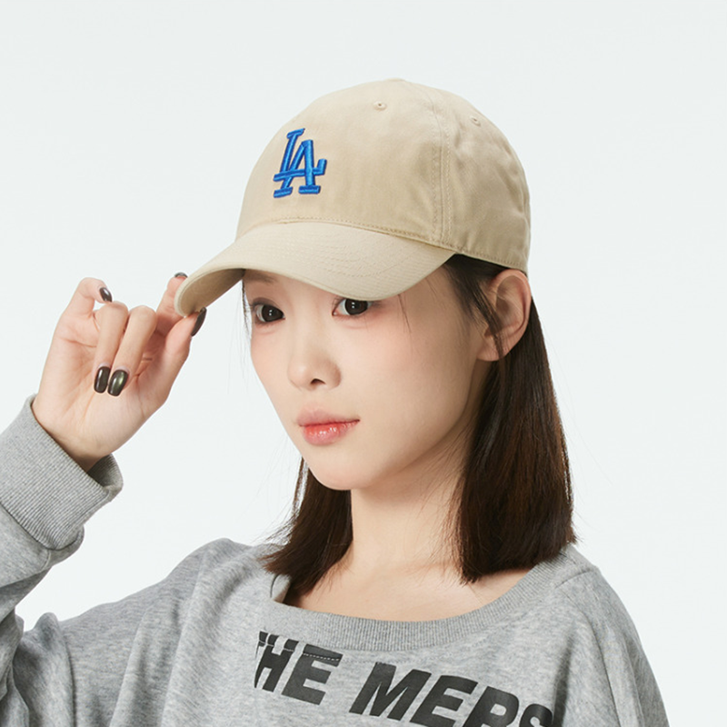 韩国MLB帽子经典软顶棒球帽大标ny刺绣鸭舌帽情侣字母帽男女CP66