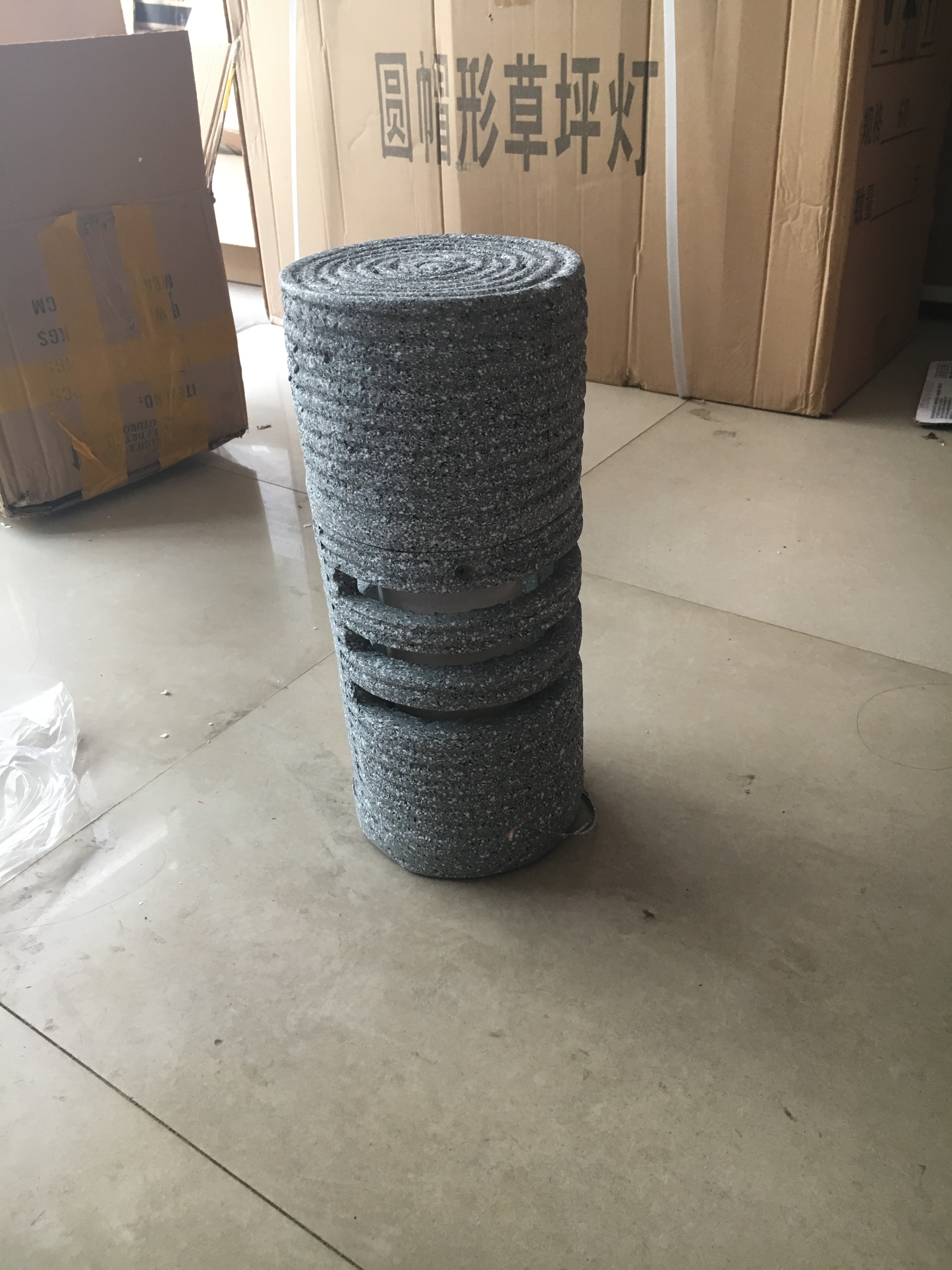 花园别墅音响室外户外园林音响背景音乐仿石头音响草坪灯石头音箱