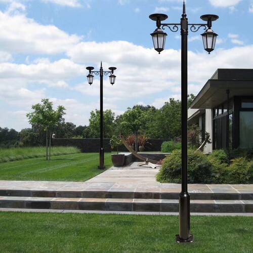 太阳能欧式风led农村户外路灯