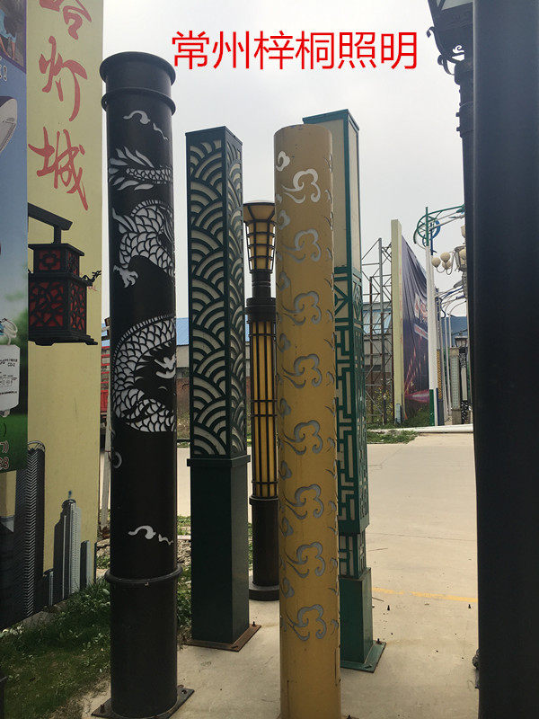 方灯景观灯户外3米4米方形园林小区广场LED高杆路铝灯超亮庭院灯