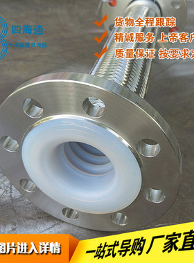 四氟防腐金属软管铁氟龙波纹管